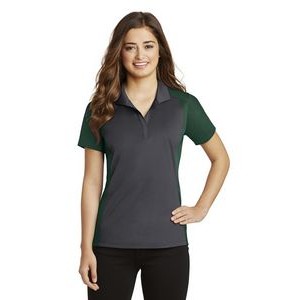 Ladies' Sport-Tek® Colorblock Sport-Wick® Polo Shirt
