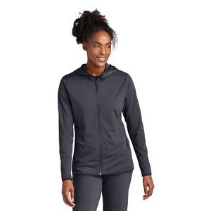 Sport-Tek® Ladies Circuit Hooded Full-Zip Jacket