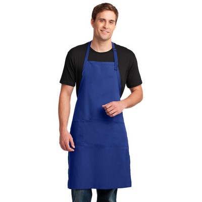 Port Authority® Easy Care Extra Long Bib Apron w/Stain Release