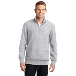 Sport-Tek® Men's Super Heavyweight ¼ Zip Pullover Sweatshirt