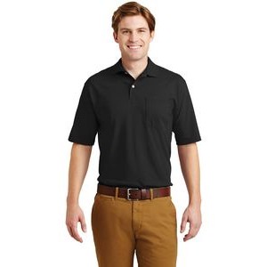 Jerzees Spotshield Men's 5.6 Oz. Jersey Knit Sport Shirt w/Pocket