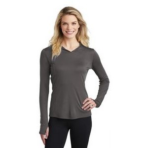 Sport-Tek® Ladies' PosiCharge® Competitor™ Hooded Pullover Shirt