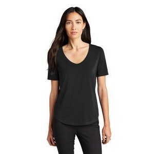 MERCER+METTLE™ Women's Stretch Jersey Relaxed Scoop Shirt