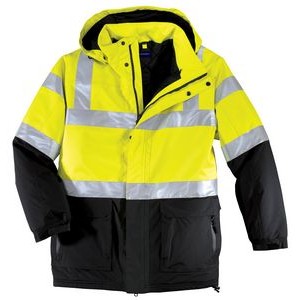 Port Authority® ANSI 107 Class 3 Safety Heavyweight Parka Jacket
