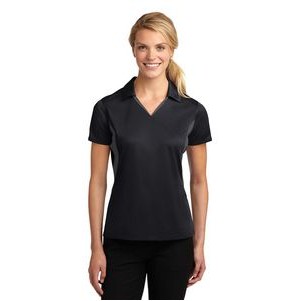 Sport-Tek® Ladies' Side Blocked Micropique Sport-Wick® Sport Polo Shirt