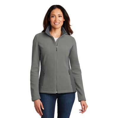 Port Authority® Ladies' Colorblock Value Fleece Jacket