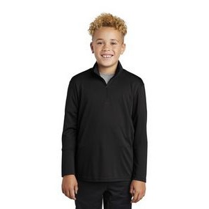 Sport-Tek Youth PosiCharge Competitor 1/4-Zip Pullover Sweatshirt