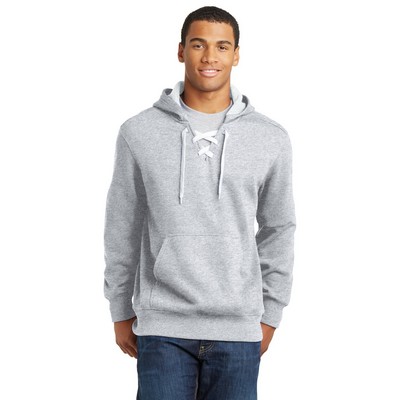 Sport-Tek® Men's Lace Up Pullover Hooded Sweatshirt