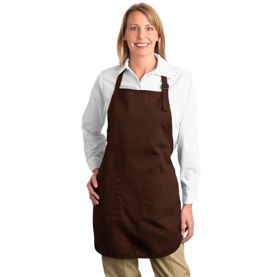 Port Authority® Full Length Apron w/Pouch Pocket