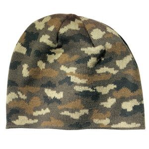 Port & Company Camouflage Beanie Cap