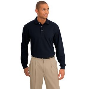 Port Authority Rapid Dry Long Sleeve Polo Shirt