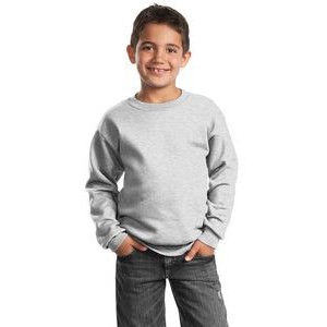 Port & Company® Youth Core Fleece Crewneck Sweatshirt