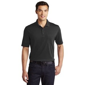 Port Authority® Dry Zone® UV Micro-Mesh Polo Shirt w/Pocket