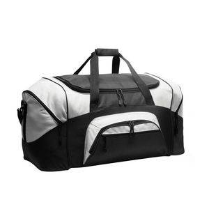 Port Authority® Colorblock Standard Sport Duffel Bag