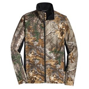 Port Authority Men's Camouflage Colorblock Soft Shell Jacket