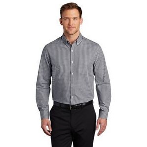 Port Authority® Broadcloth Gingham Easy Care Shirt