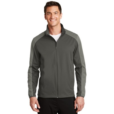 Port Authority® Men's Active Colorblock Soft Shell Jacket