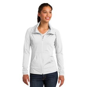 Sport-Tek Ladies' Sport-Wick Stretch Full-Zip Jacket