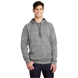 Sport-Tek® Men's PosiCharge® Electric Heather Fleece Hooded Pullover Sweater