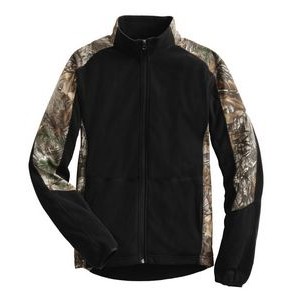 Port Authority Men's Camouflage Microfleece Full-Zip Jacket