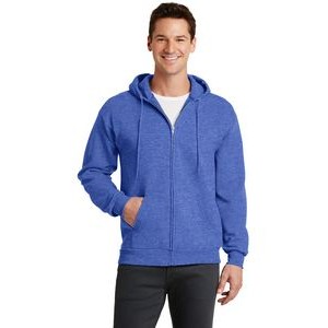 Port & Company Men's Core Fleece Full-Zip Hooded Sweatshirt