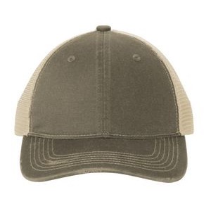 Port Authority® Distressed Mesh Back Cap