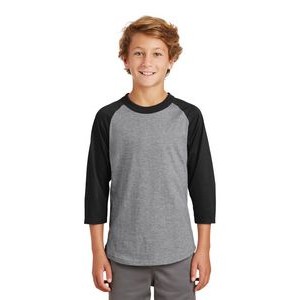Sport-Tek Youth Colorblock Raglan Jersey Shirt