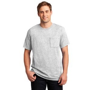 JERZEES® Men's Dri-Power® 50/50 Cotton/Poly Pocket T-Shirt