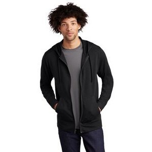 Sport-Tek Men's PosiCharge Tri-Blend Wicking Fleece Full-Zip Hooded Jacket