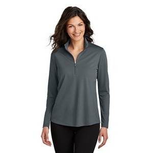 Port Authority® Ladies Dry Zone® UV Micro-Mesh ¼-Zip Shirt