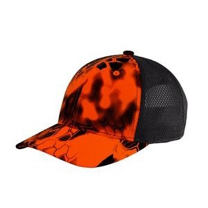 Port Authority® Performance Camouflage Mesh Back Snapback Cap