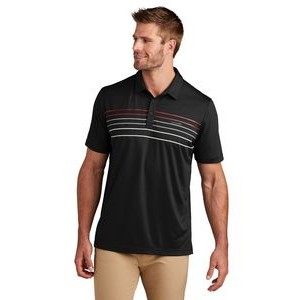TravisMathew® Coto Performance Chest Stripe Polo Shirt