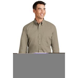 Port Authority Long Sleeve Twill Shirt