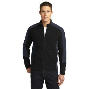 Port Authority® Men's Colorblock Microfleece Jacket