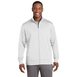 Sport-Tek Men's Sport-Wick Fleece Full-Zip Jacket