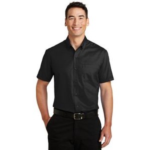 Port Authority® SuperPro™ Short Sleeve Twill Shirt