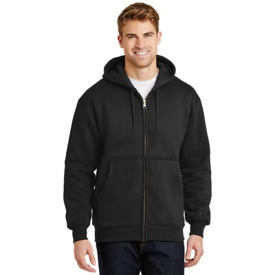 Cornerstone® Men's Heavyweight Full-Zip Hooded Sweatshirt w/Thermal Lining