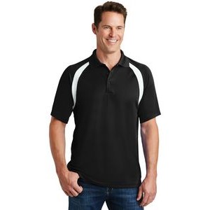 Sport-Tek® Dry Zone® Colorblock Raglan Polo Shirt