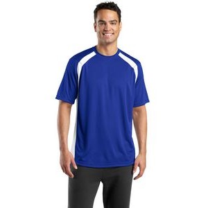 Sport-Tek Men's Dry Zone Colorblock Crew Shirt