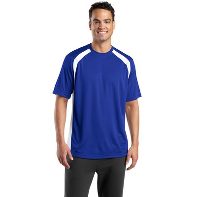 Sport-Tek® Men's Dry Zone® Colorblock Crew Shirt