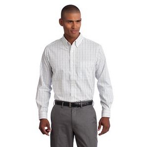 Port Authority Tattersall Easy Care Long Sleeve Shirts