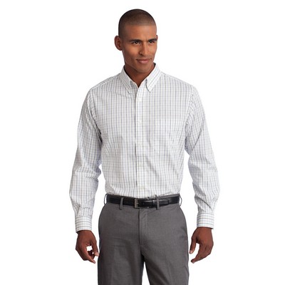 Port Authority® Tattersall Easy Care Long Sleeve Shirts