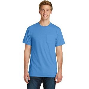 Port & Company® Men's Beach Wash™ Garment-Dyed Pocket Tee
