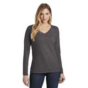 District Women's Very Important Tee Long Sleeve V-Neck Shirt