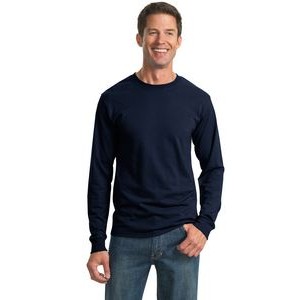 JERZEES Men's Dri-Power 50/50 Cotton/Poly Long Sleeve T-Shirt