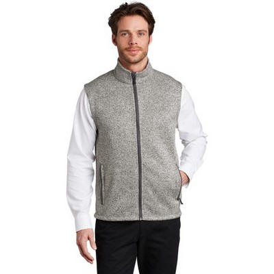 Port Authority® Men's Sweater Fleece Vest