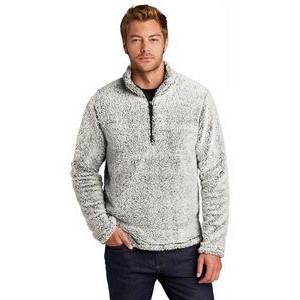 Port Authority® Men's Cozy 1/4-Zip Fleece Sweater