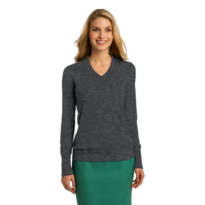 Port Authority® Ladies' V-Neck Sweater