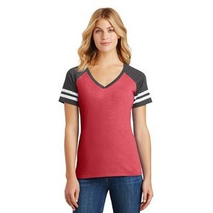 District Women's Game V-Neck Tee