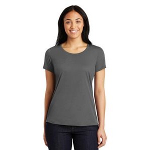 Sport-Tek Ladies' PosiCharge Competitor Cotton Touch Scoop Neck Tee